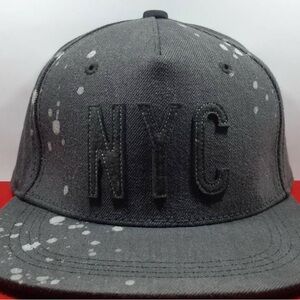 Charcoal NYC Splatter Cap